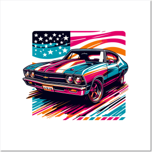 Chevy Chevelle Posters and Art